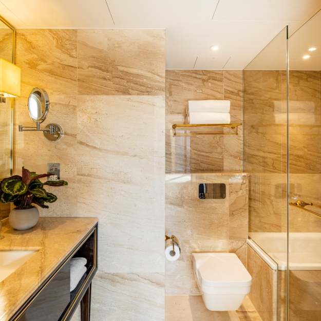 Bathroom with Tub and Shower