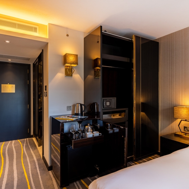 Room with Tea, Coffee, Safe