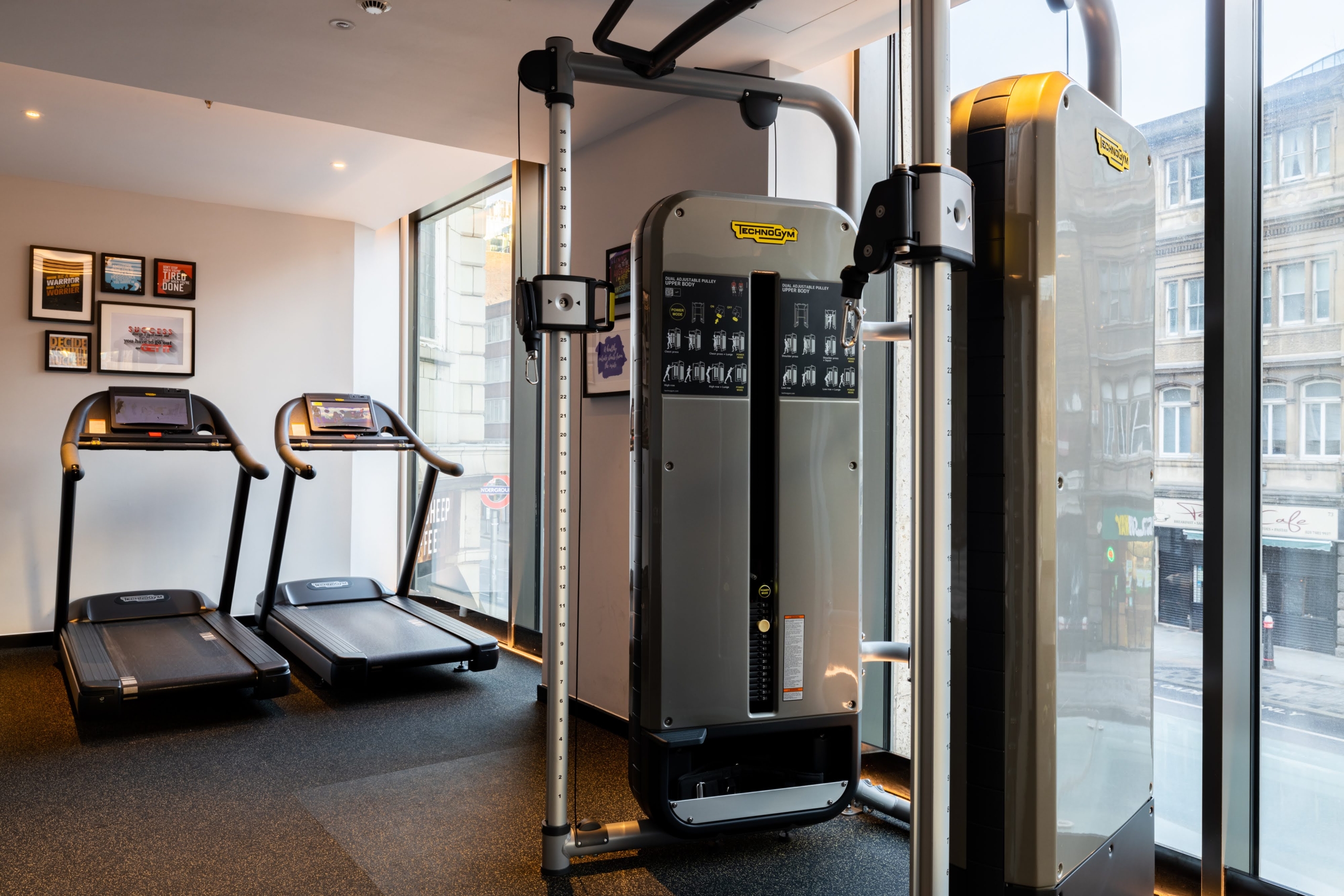 Gym with Treadmills