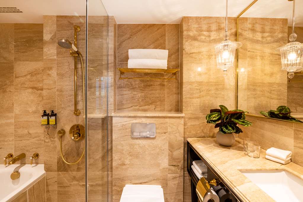 view of hotel bathroom