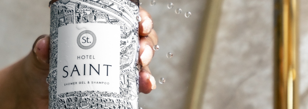 hotel saint amenities - shampoo