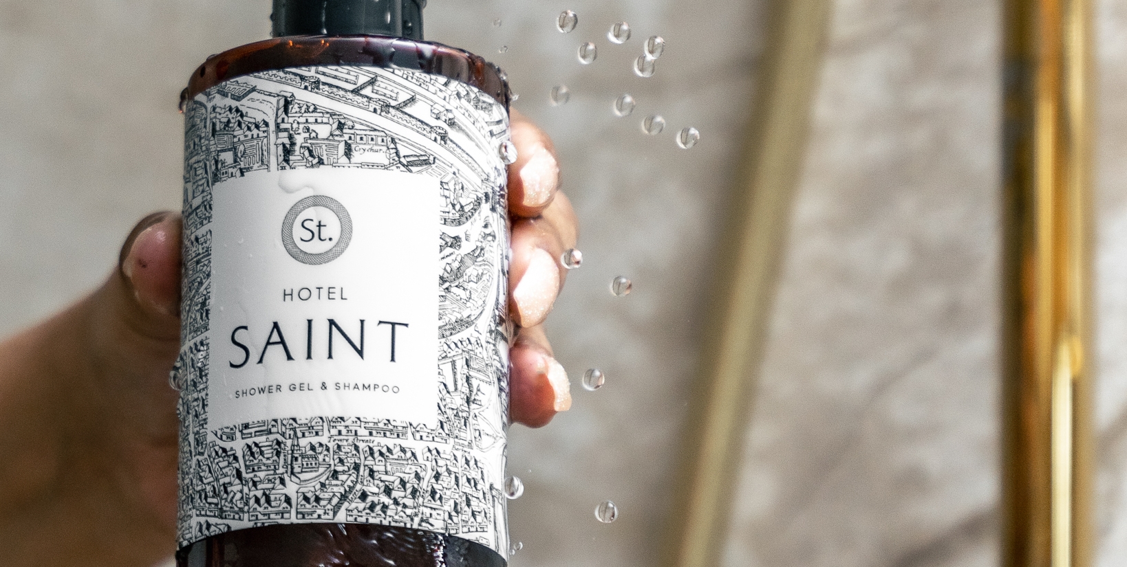 hotel saint amenities - shampoo