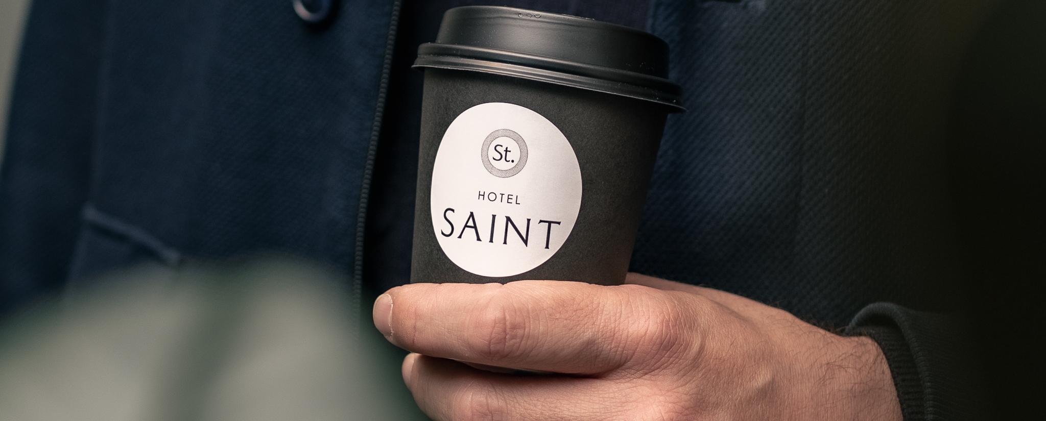 Hotel saint coffee cup