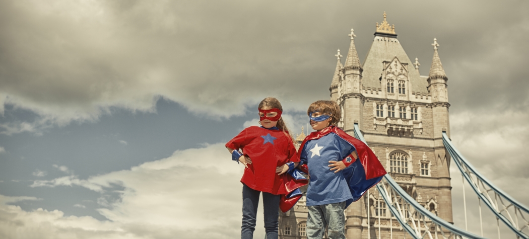 young superheroes