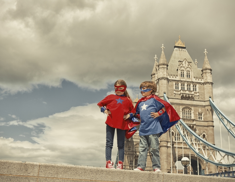 young superheroes