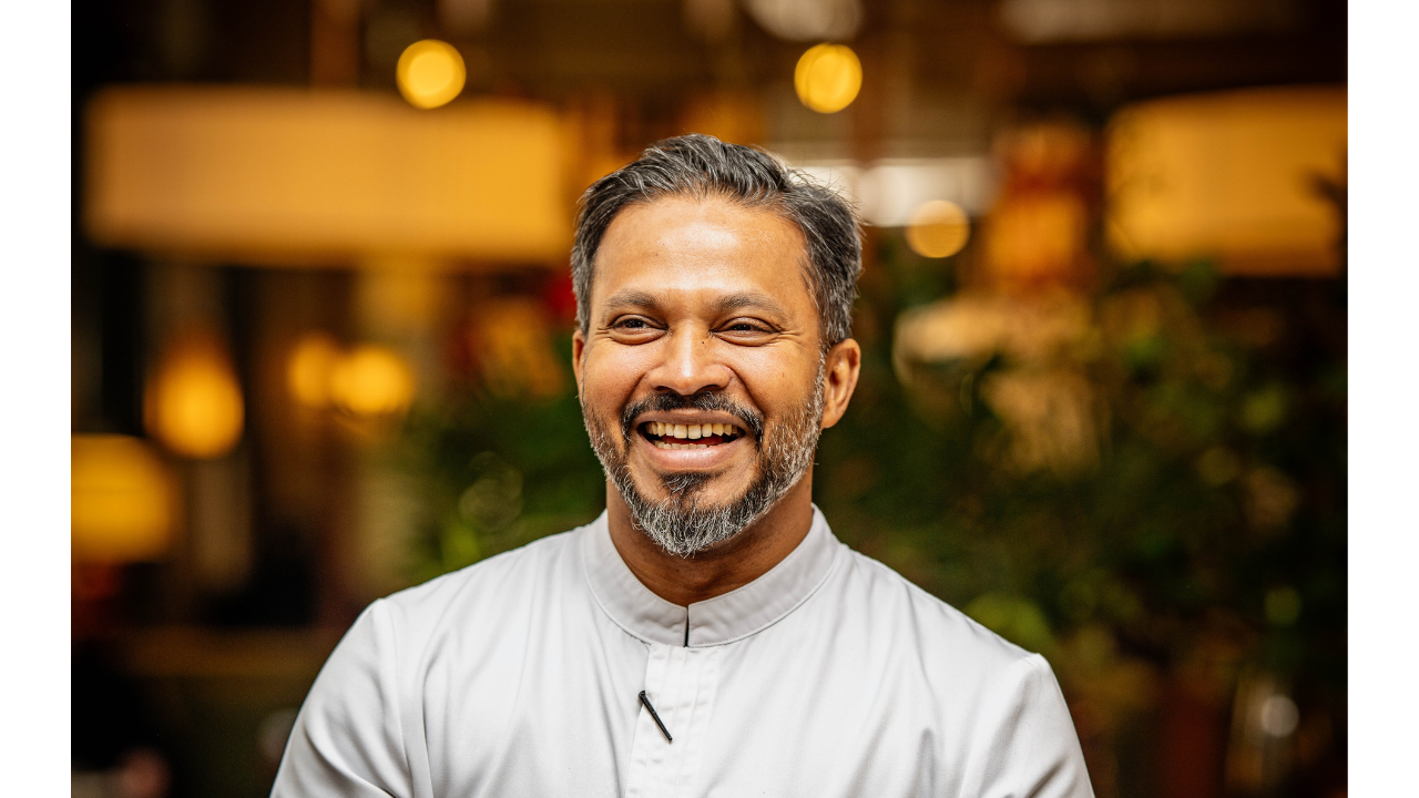 Headshot of the executive chef, Chef Glen, from The Cardinal Bar & Kitchen