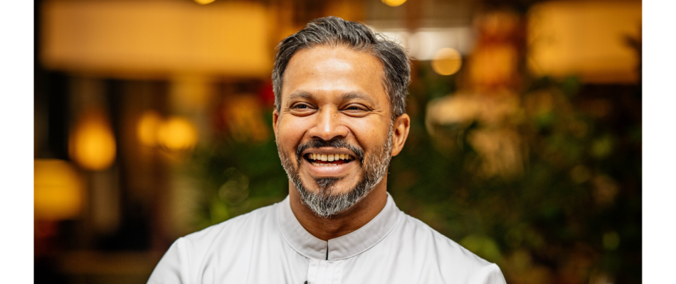 Headshot of the executive chef, Chef Glen, from The Cardinal Bar & Kitchen
